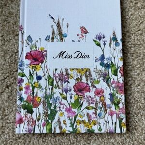 Miss Dior Floral Hardcover Notebook – New – Blank Pages